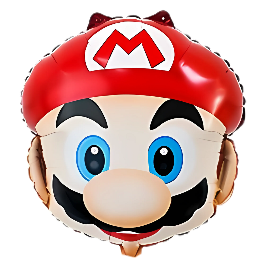 Ballon tête de Mario