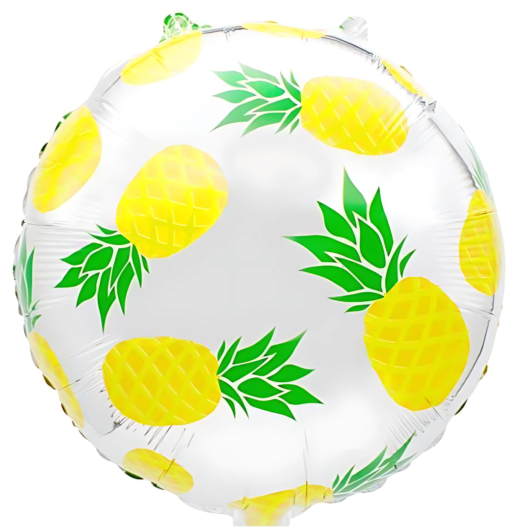 Ballon Ananas argenté