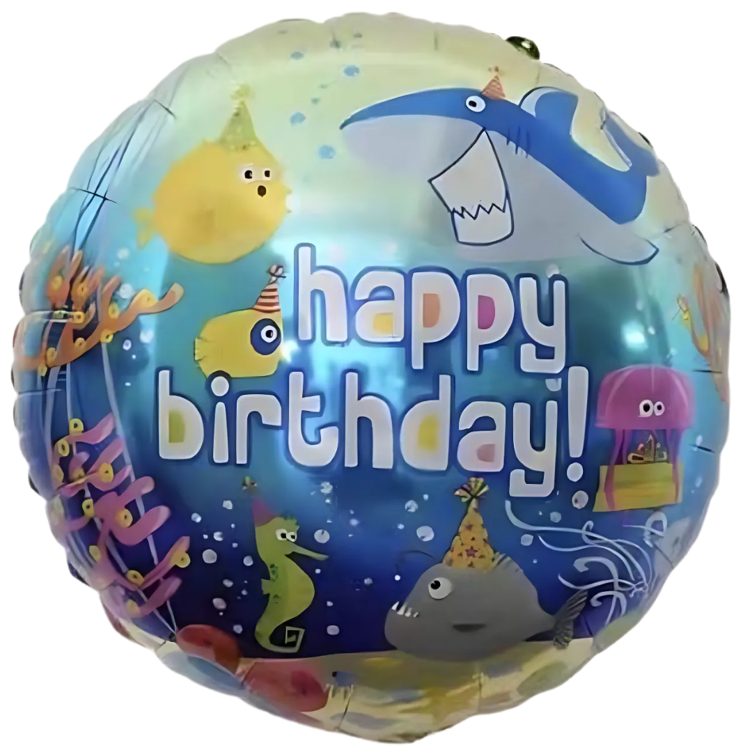 Ballon Under the sea birthday