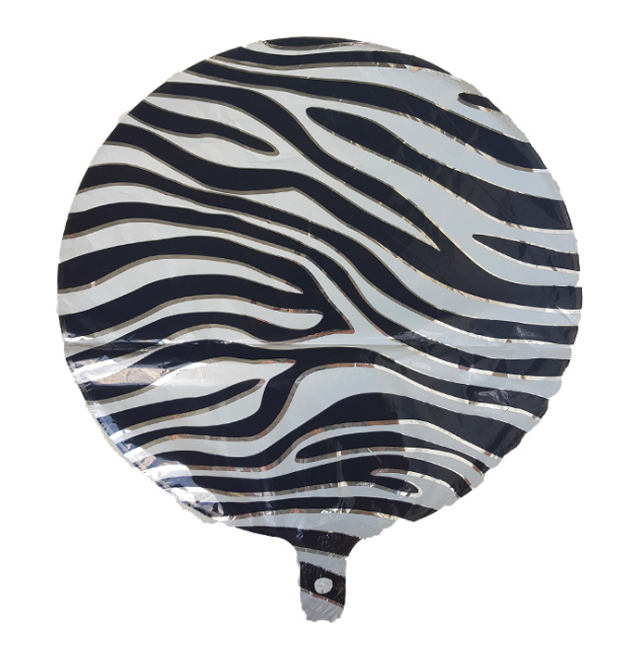 Ballon imprimé Zèbre