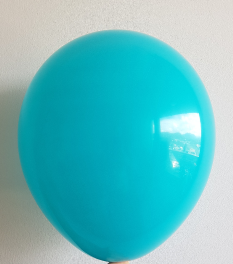 Ballon Latex turquoise 25 cm
