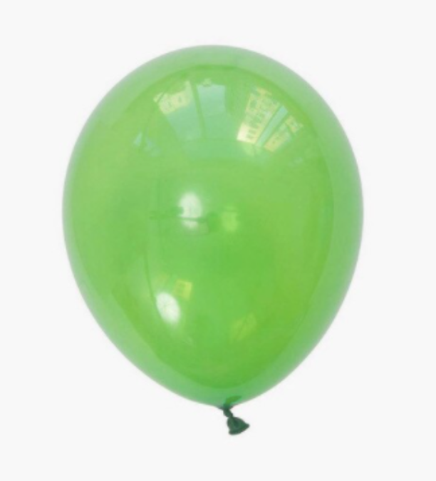Ballon latex vert 25 cm
