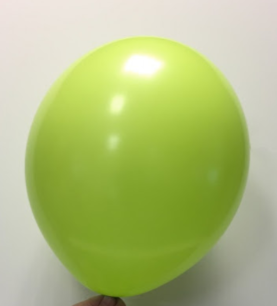 Ballon latex vert pomme 25 cm