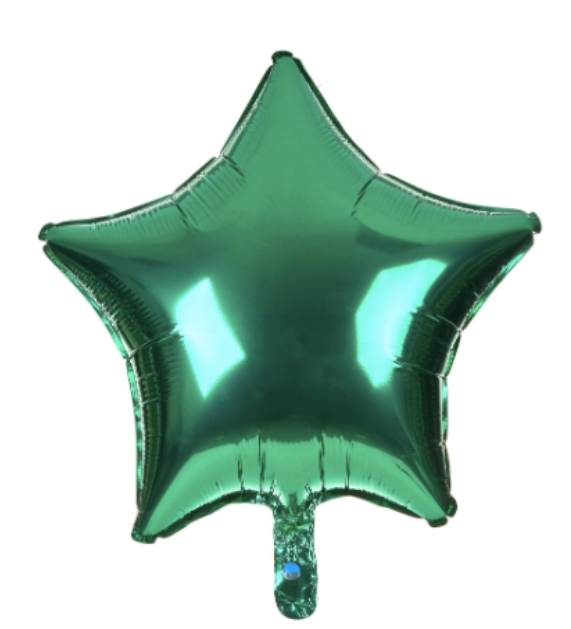 Ballon Etoile verte