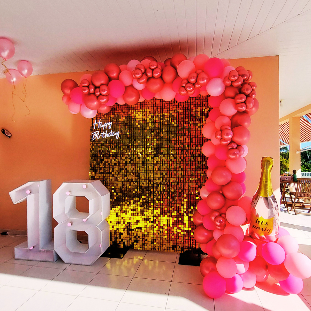 Mur sequin