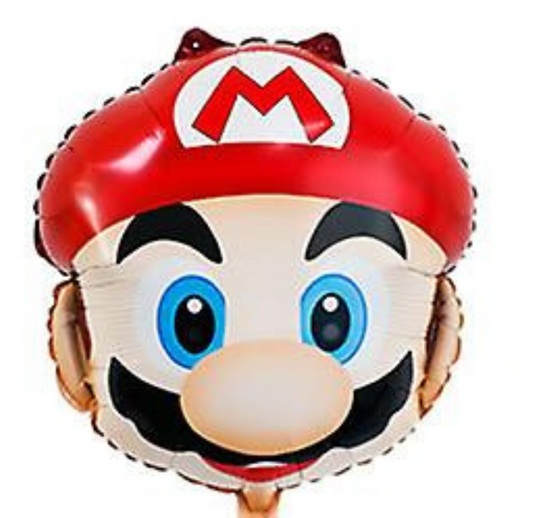 Ballon tête de Mario