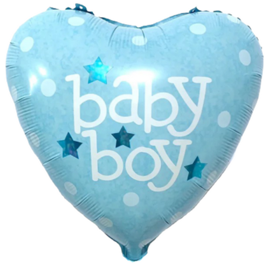 Ballon Coeur baby boy