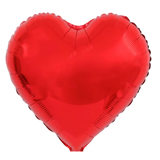 Ballon Coeur rouge