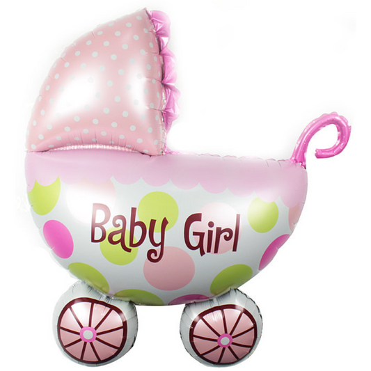 Ballon poussette girl