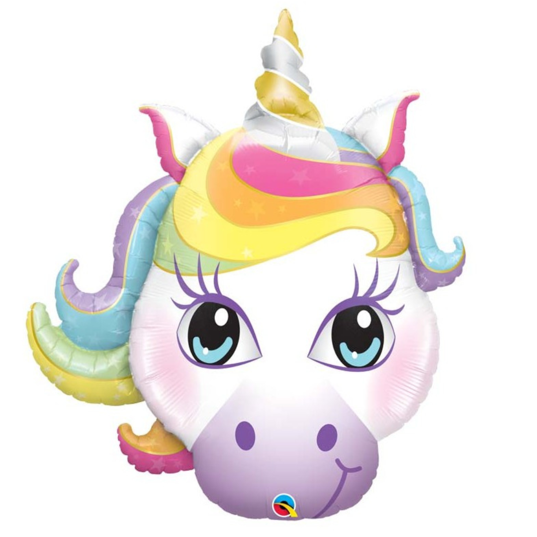 Ballon tête Licorne