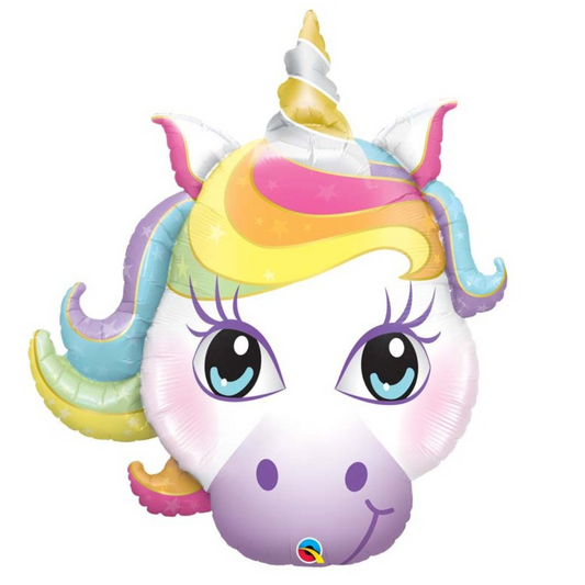 Ballon tête Licorne