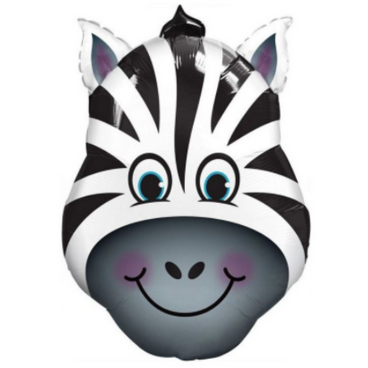 Ballon Tête Zèbre