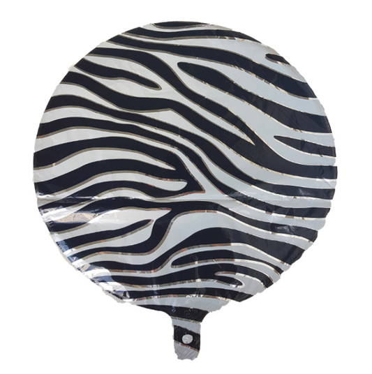 Ballon imprimé Zèbre