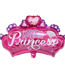 Ballon Princesse happy birthday 1