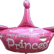 Ballon Princesse Happy Birthday 2