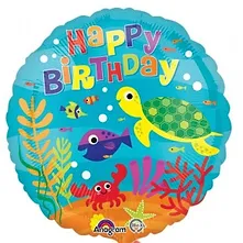 Ballon Under the sea birthday